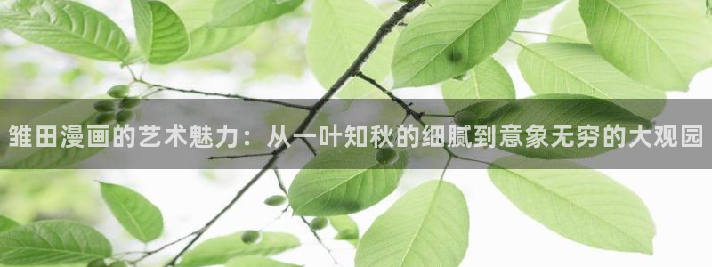 酷漫屋漫画下拉式奇漫屋漫画免费：雏田漫画的艺术魅力：从一叶知秋的细腻到意象无穷的大观园